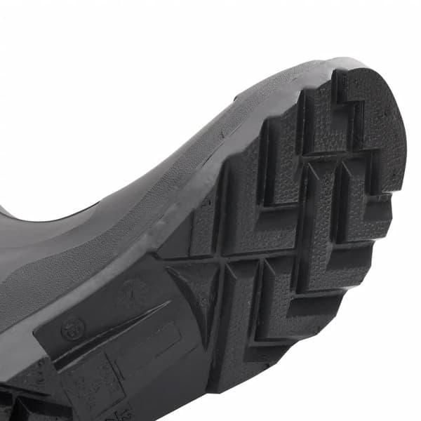 vidaXL gummistøvler, sorte, størrelse 45, PVC