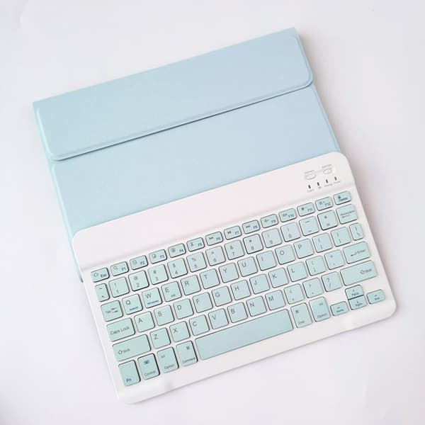 Bluetooth-tastaturetui til Lenovo Tab P12 TB-370 (blå)