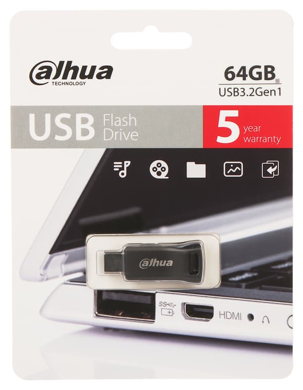 Dahua Minne-Drift USB 3.2 Gen 1 -muisti 64 GB