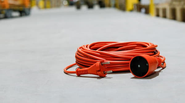 Montis haveforlængerledning 40 m 1 stk. stikkontakter orange