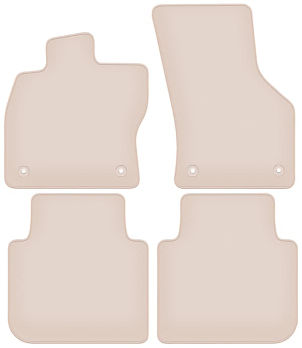 matot PREMIUM beige varten Seat Tarraco crossover 2018-