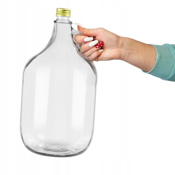 DAMA 5L MED LÅG, VINBALLON, PROP, RØR