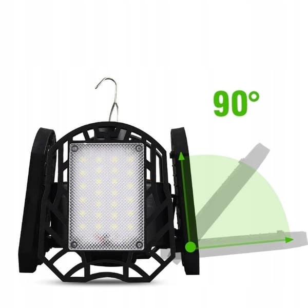 Aurinkokäyttöinen retkilamppu 200w