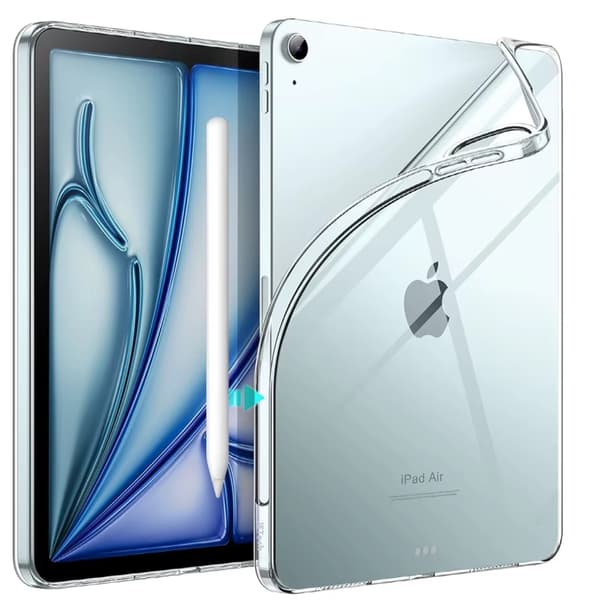 Silikonbakskål för Apple iPad Air 11" 6:e generationen M2 2024 och 7:e generationen M3 2025