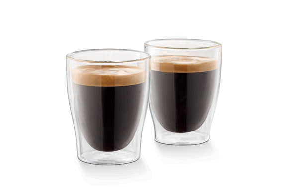 TCHIBO coffee crema glasuppsättning, 2-delar