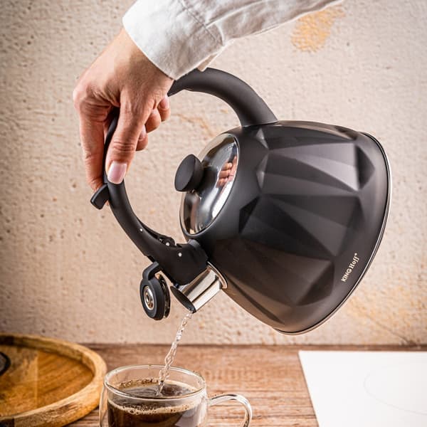 KEDEL 2L MED FLØJTE KINGHOFF KH-1997 MATSORT