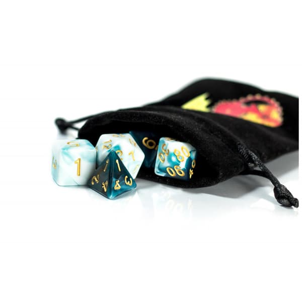 Magic Ink RPG-tärningar Set med 7 tärningar
