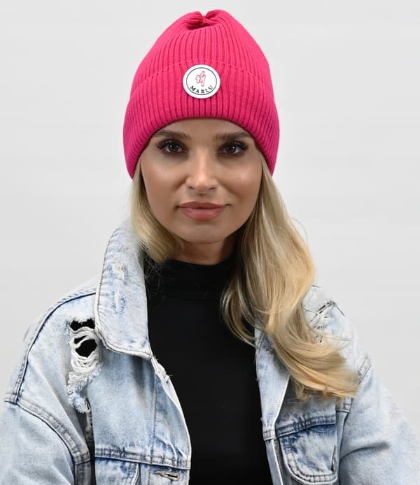 Snygg höstmössa med logotyp Amaranth n1