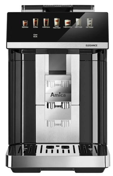 AMICA CM 7011 Pressure Espressomaskine - Sort og Sølv