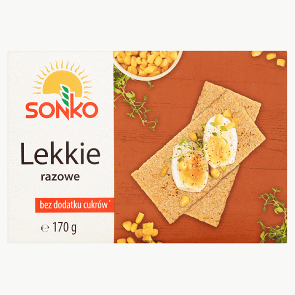 SONKO LETT FULDKORNSBRØD 170G