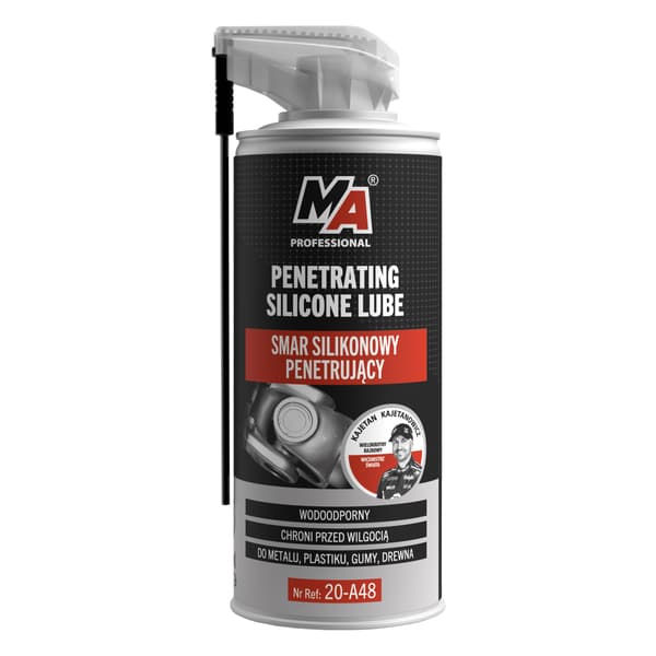 MA PROFESSIONAL - Silicone smøremiddel penetrerende 400ml - applikator