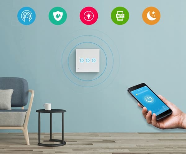 NEO WiFi-kytkin 3 piirin ohjaus