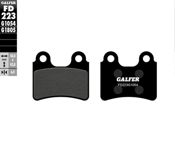 GALFER BROMSBELÄGG KH303 SEMI-METALLIC