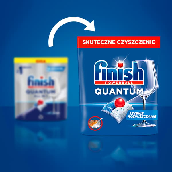 Finish Quantum All-in-1 kapsler 100 stk. regulær