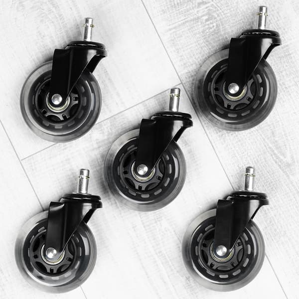 IKEA tuolin kumipyörät 7,5 cm / 10 mm 5 kpl