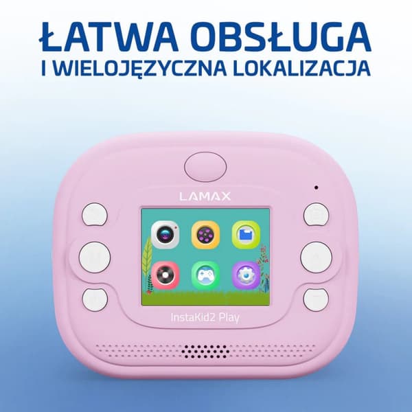 LAMAX InstaKid2 Play Kamera, Pink