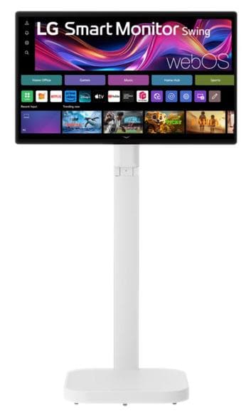 LG Smart 32U889SA-W 31,5 tums 4K UHD IPS-skärm webOS Bluetooth vit