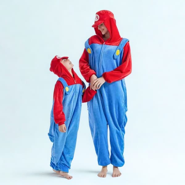Kigurumi-pyjamas Super Mario M: 155 - 165 cm