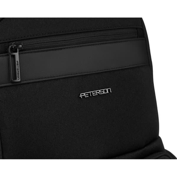 Stor svart laptopryggsäck - Peterson