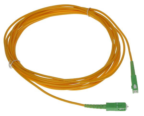 Enkelmod patchkabel PC-SC-APC/SC-APC 5 m