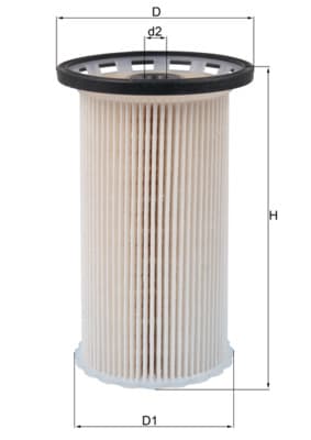 KX386 KNECHT BRÆNDSTOFFILTER