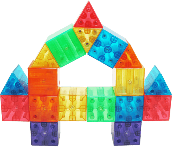 Vrid och klicka Loowi magnetiska block 36 bitar 4+