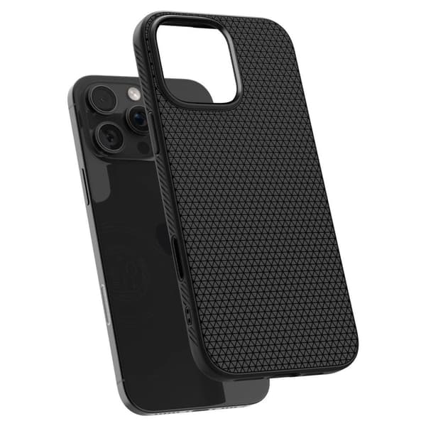 Spigen Liquid Air "T" MagSafe-cover til iPhone 16 Pro - sort mat