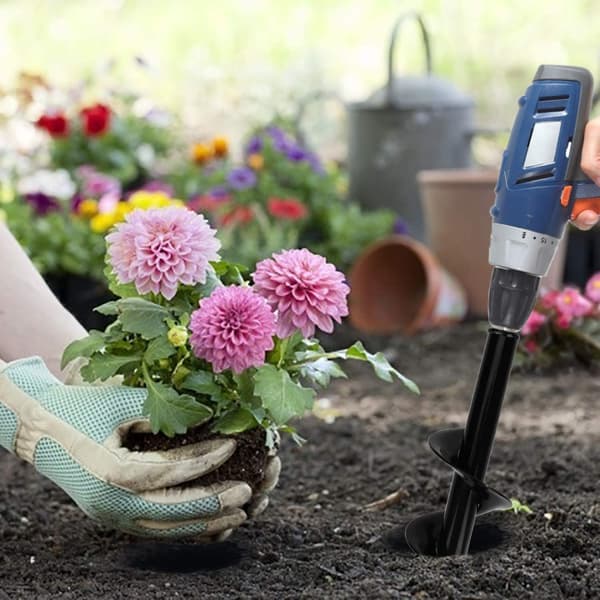 BOR BOR FÖR PLANTERING JORD JORD 8 CM 25 CM 8/25
