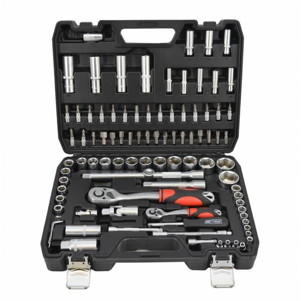 AWTOOLS NYCKELSET 94 delar 1/2" 1/4"
