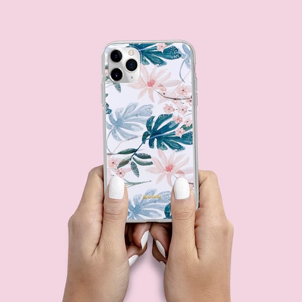 Crong Blomsteretui - iPhone 11 Pro Etui (Mønster 01)