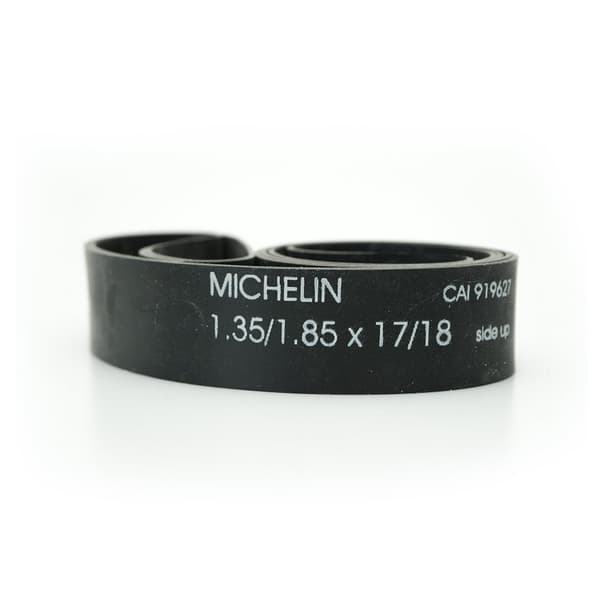 Michelin Motorcykel Gummibånd 17/18 1.35/1.85, Sort, 25mm