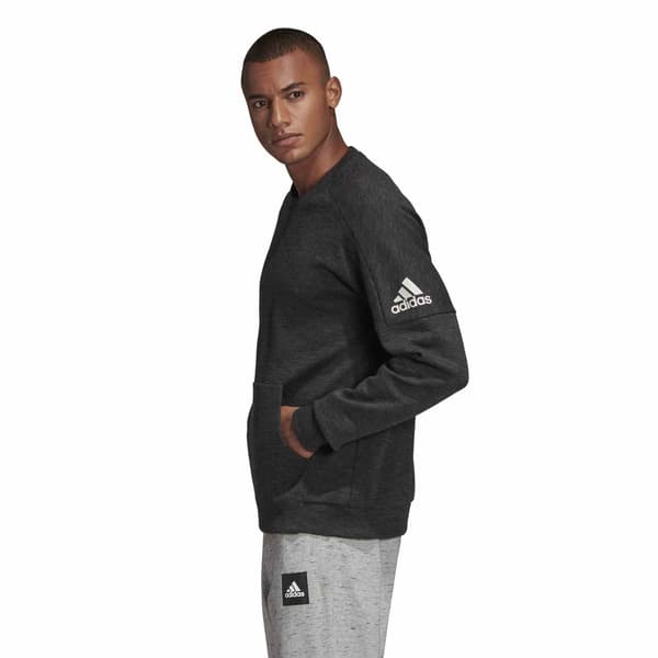 Herre Adidas Stadium Sweatshirt Sort Grafit XL
