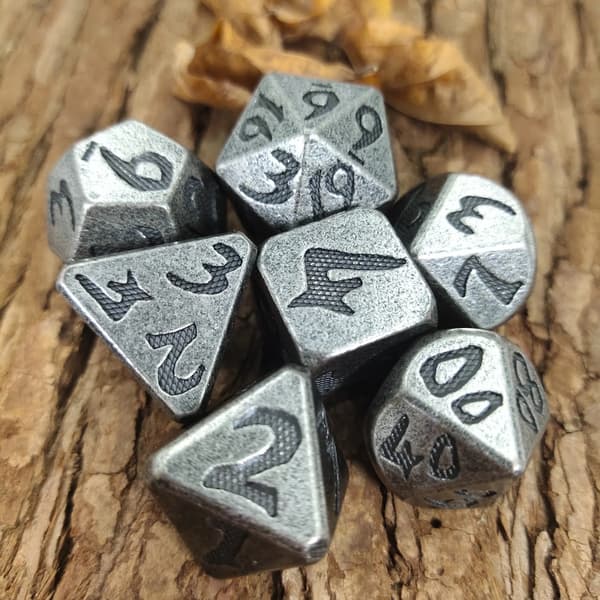 Dragon Prophecy RPG terningsæt med 7 epoxyterninger