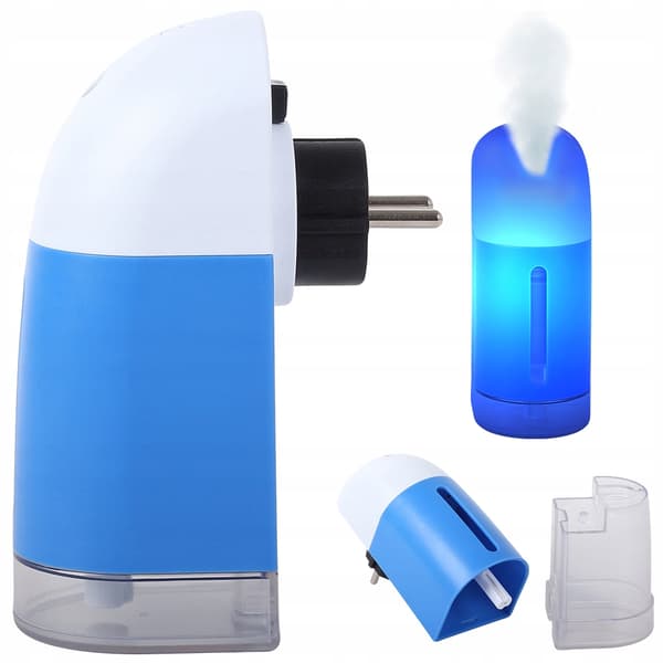 Luftfugter diffuser aroma ionisator LED lampe lydløs 300ml 3W