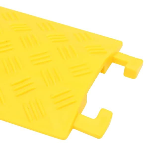vidaXL Kabelramper, 4 st, 98,5 cm, Gul