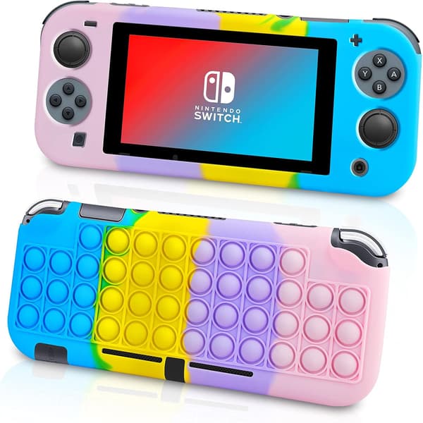 Etui til Nintendo Switch Pop-It sensorisk farverigt anti-stres behageligt