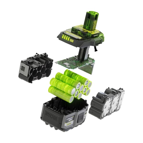 RYOBI ONE+ 8,0 Ah HÖGENERGI litiumjonbatteri