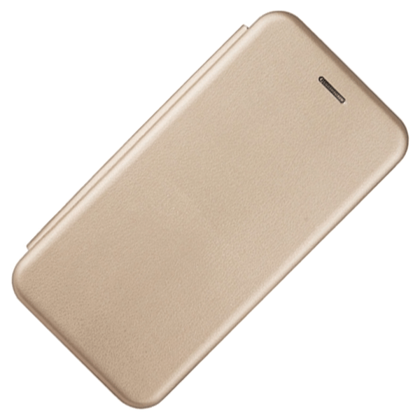 Beline etui med magnetisk logo til Xiaomi Redmi8A, guld/guld