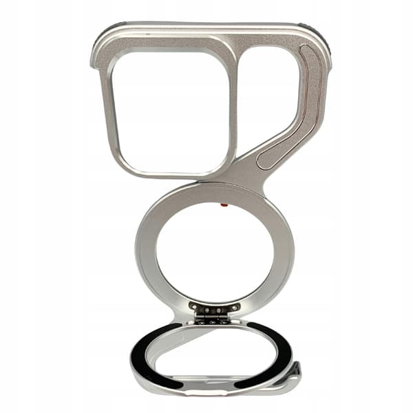 Cover til iPhone 15 PRO Pansret Magsafe Metal Case Titanium Holder