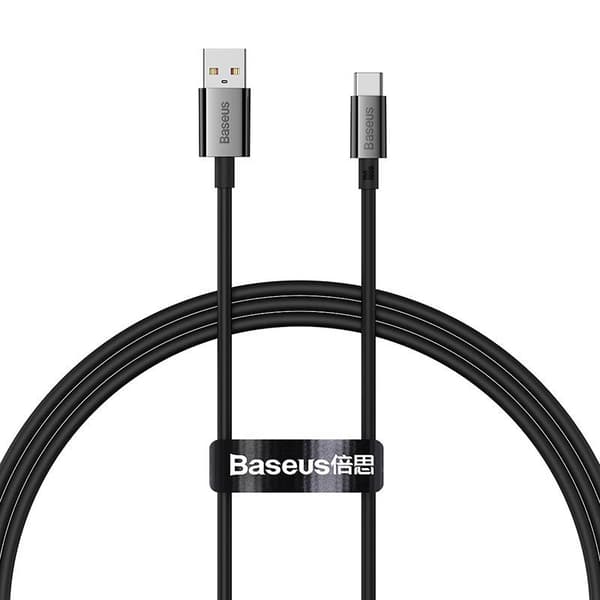 Baseus Superior 100W USB till USB-C-kabel 1m (svart)