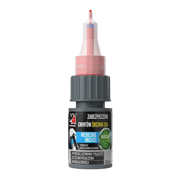 MA PROFESSIONAL - Trådlåsingsmiddel blå - medium 10ml løs