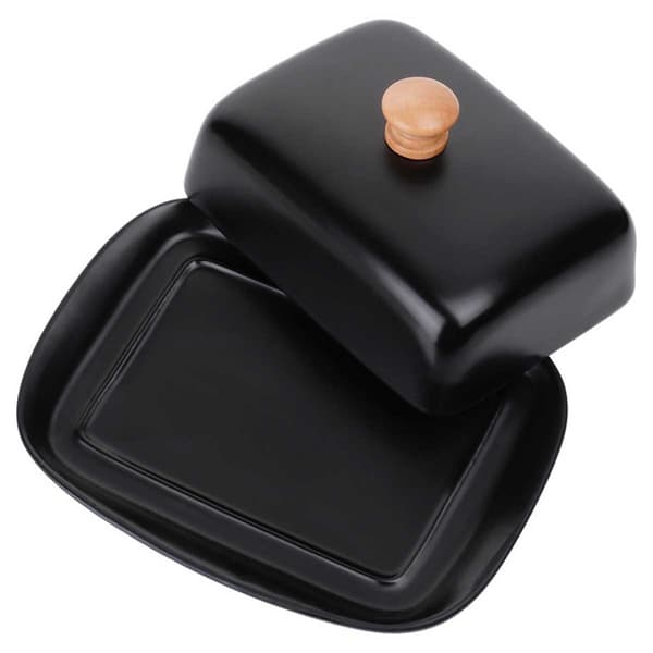 SMØRFAT KERAMISK SMØRFAT SORT 139677