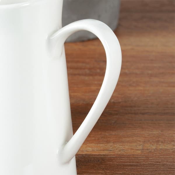 Mælkekande porcelæn hvid 200 ml