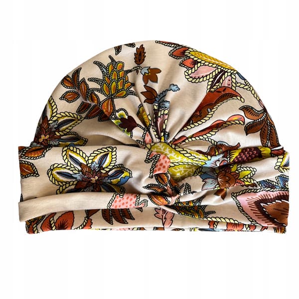 Stilfuld turban Sara 355, selv efter kemoterapi, den bedste beskyttelse og komfort