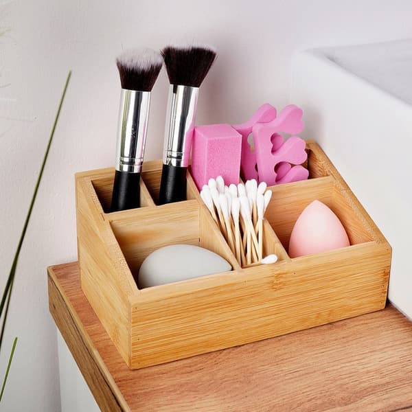 Bambus makeup organizer 17x10x8 cm