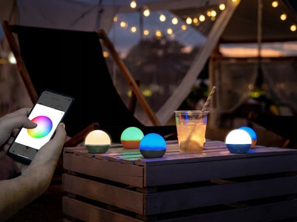 Olight Obulb Pro S blå lampe 240 lm 156 timer 1650 mAh