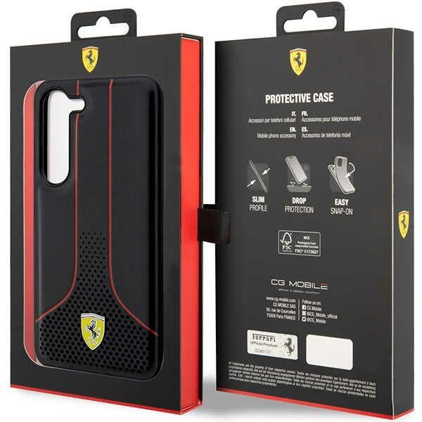 Ferrari FEHCS23MPCSK S23+ S916 sort/sort hårdt kabinet perforeret 296 P