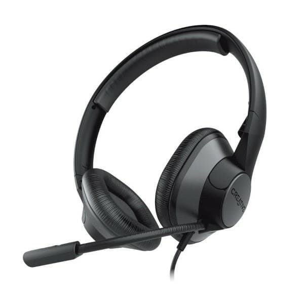 Creative HS-720 V2 Kablede Hovedtelefoner med Mikrofon Sort/Sort USB