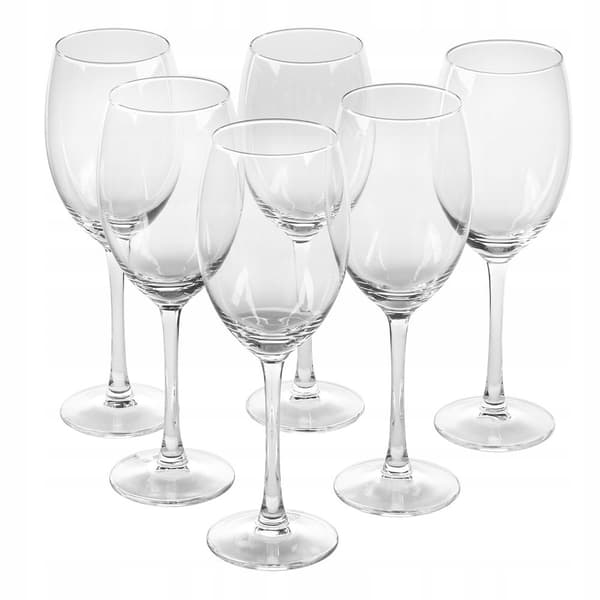 Set med 6 rödvinsglas 330 ml