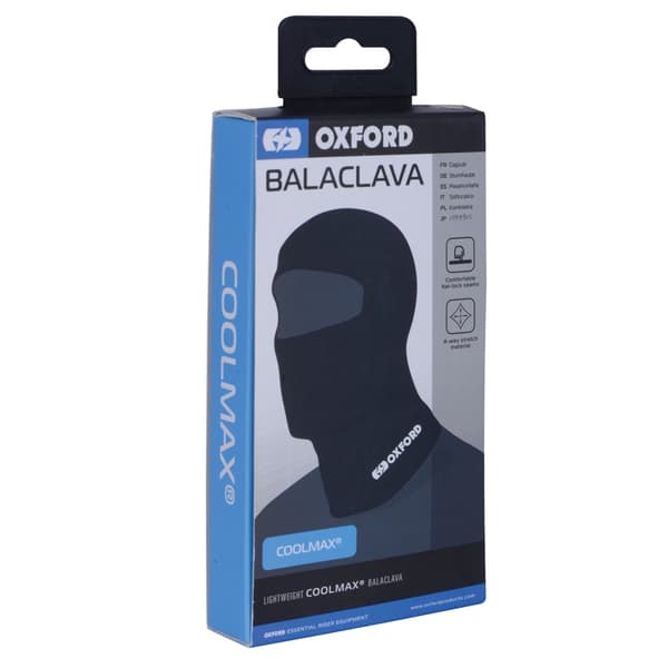Coolmax Universal Balaclava musta isolla silmäreiällä (OF467)